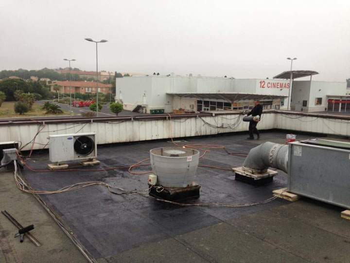 Protection toit terrasse Villeneuve les Béziers