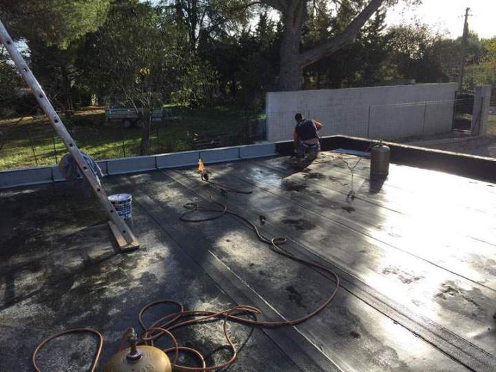 Réalisation étanchéité Villeneuve les Béziers