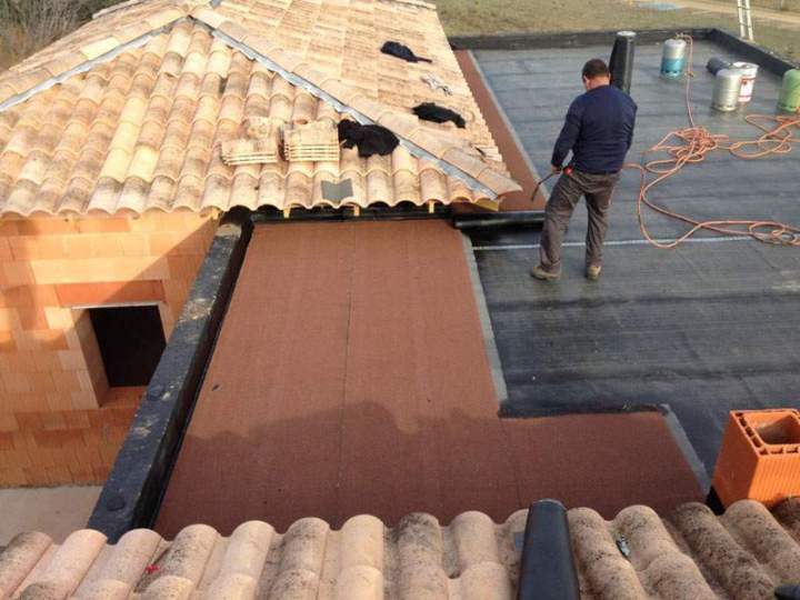 Étanchéité toiture Villeneuve les Béziers